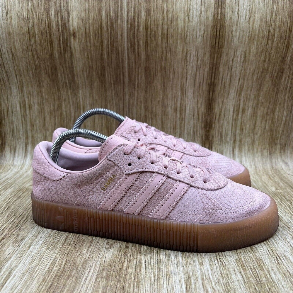 Adidas Samba Rose Platform Sneakers Icey Pink Women's Size 9